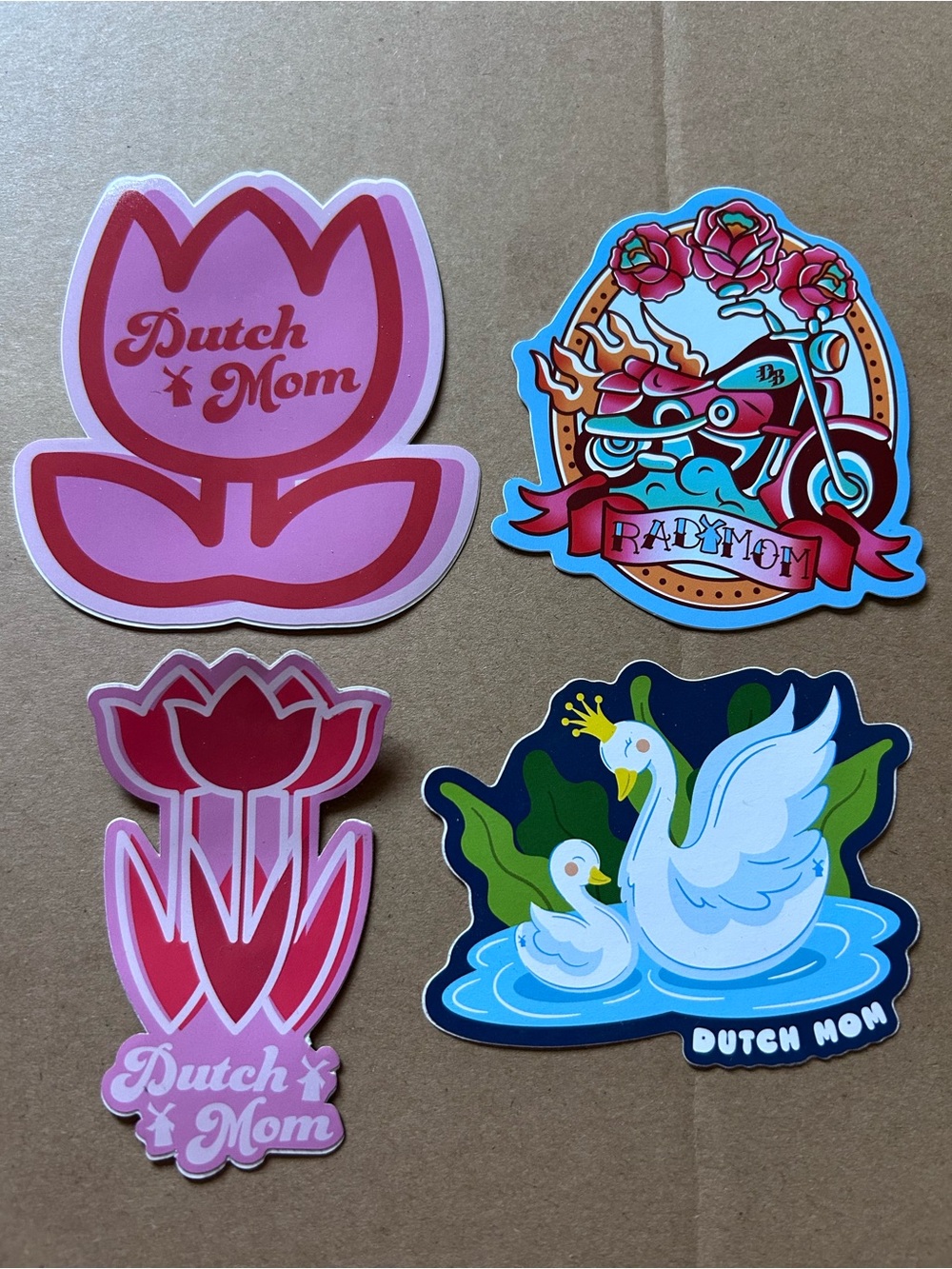 Dutch Bros Mom stickers